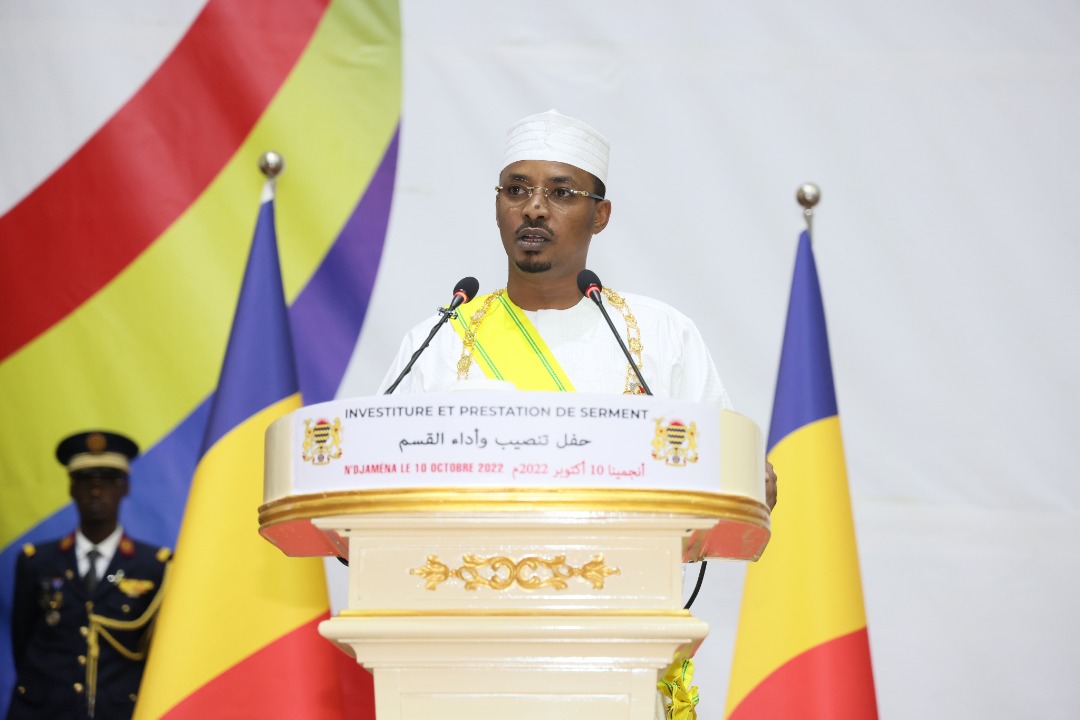 Discours d’investiture  du Président de Transition