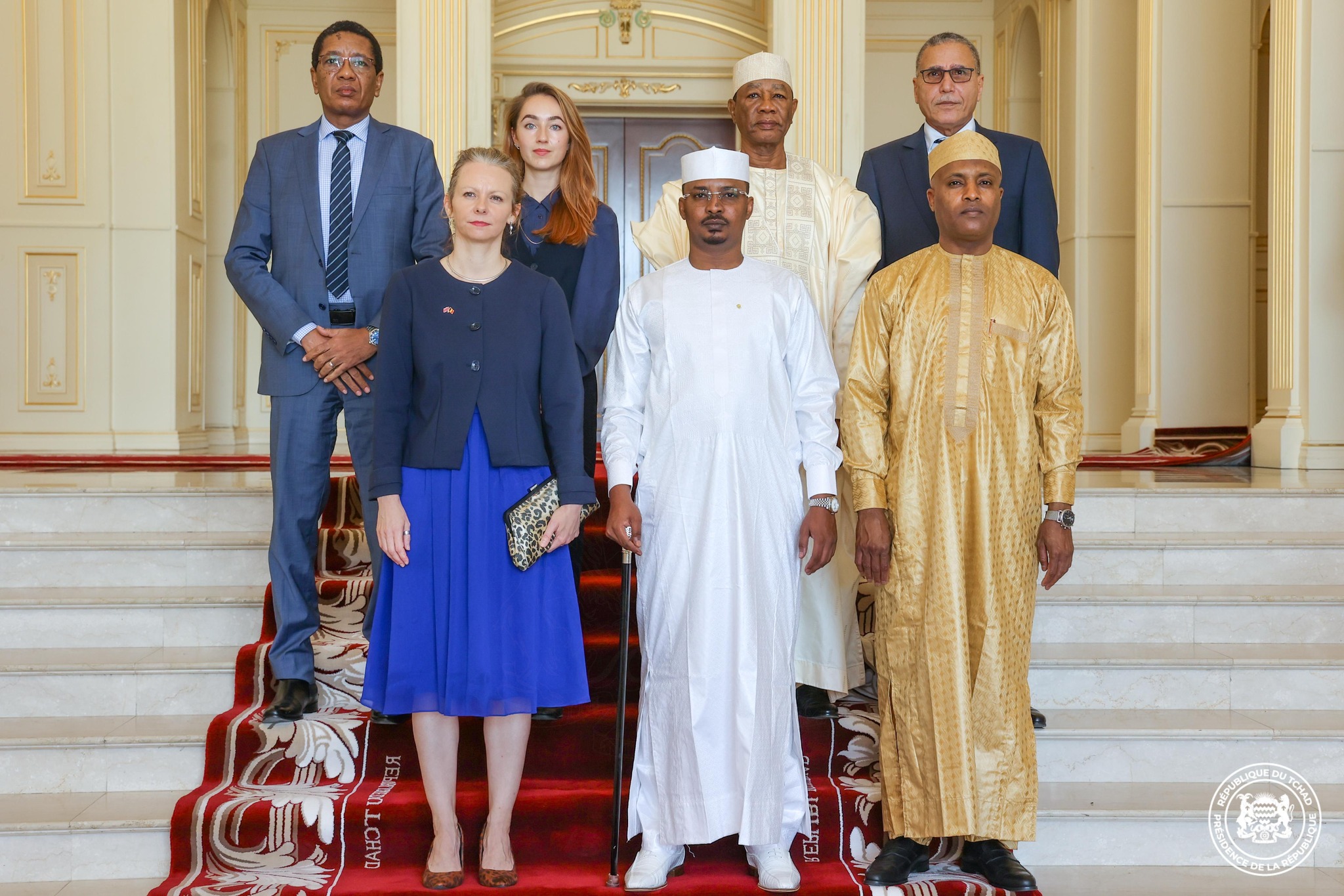 Le Président de la République reçoit les lettres de créance des ambassadeurs britannique et allemand