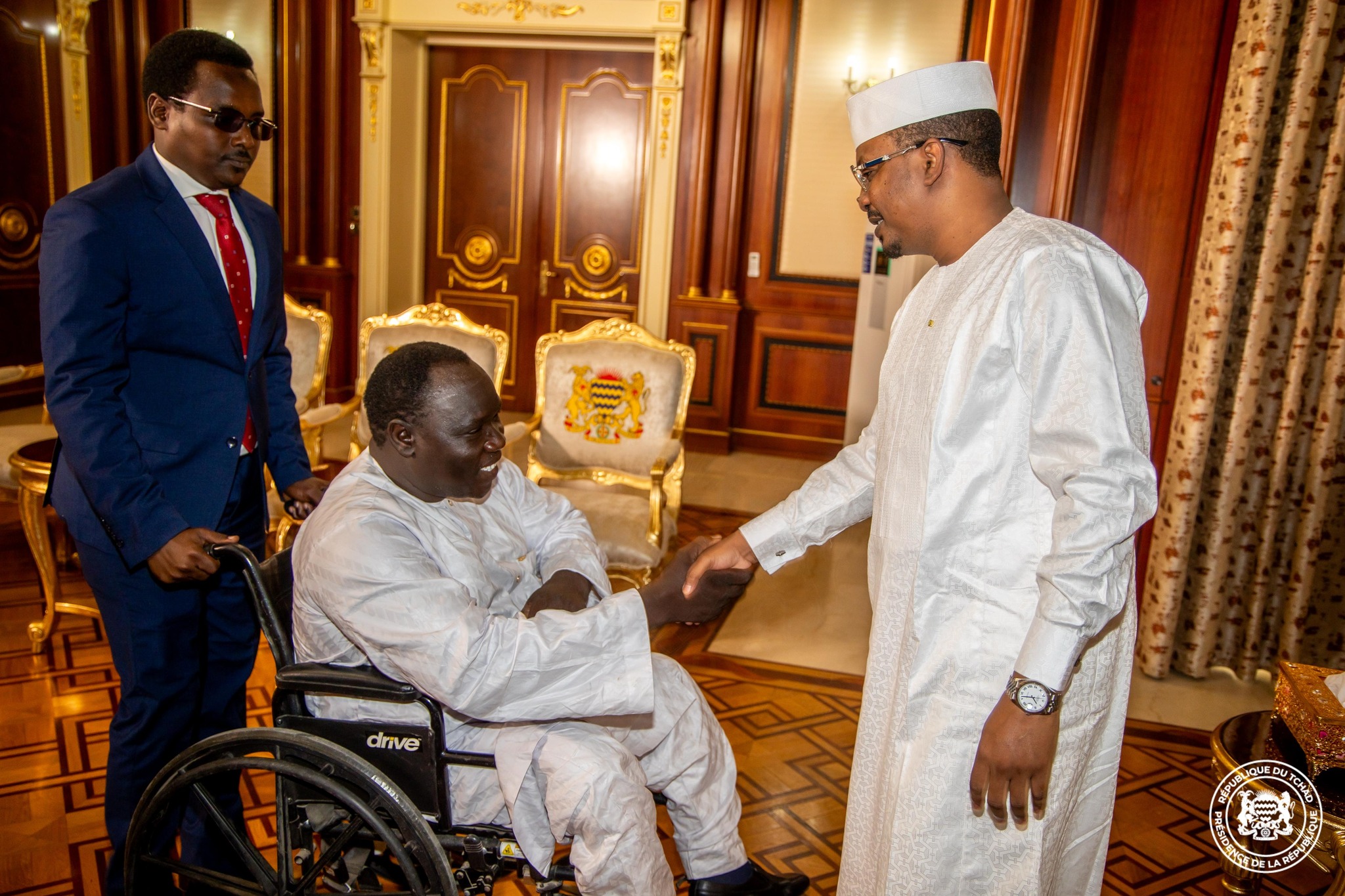Le Président Mahamat Idriss Déby Itno à l’écoute des personnes vivant avec un handicap