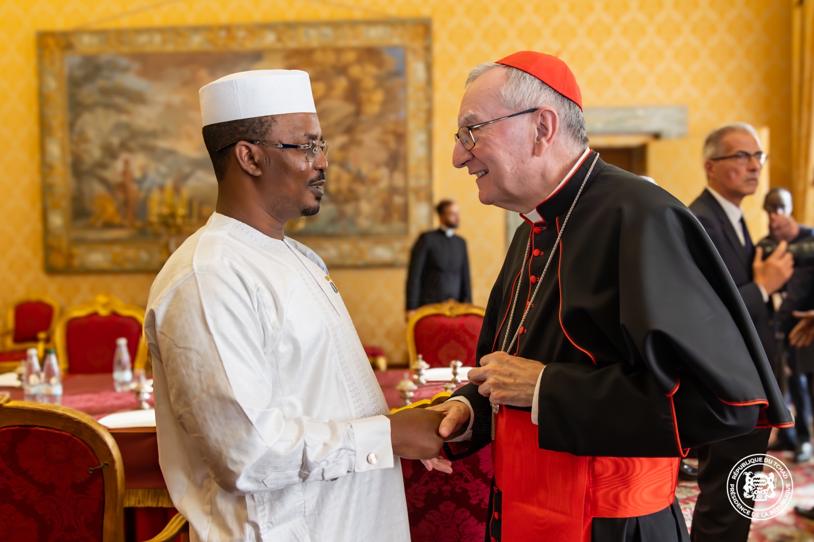 Le Maréchal Mahamat Idriss Déby Itno reçu par le Pape Léon XIV au Vatican