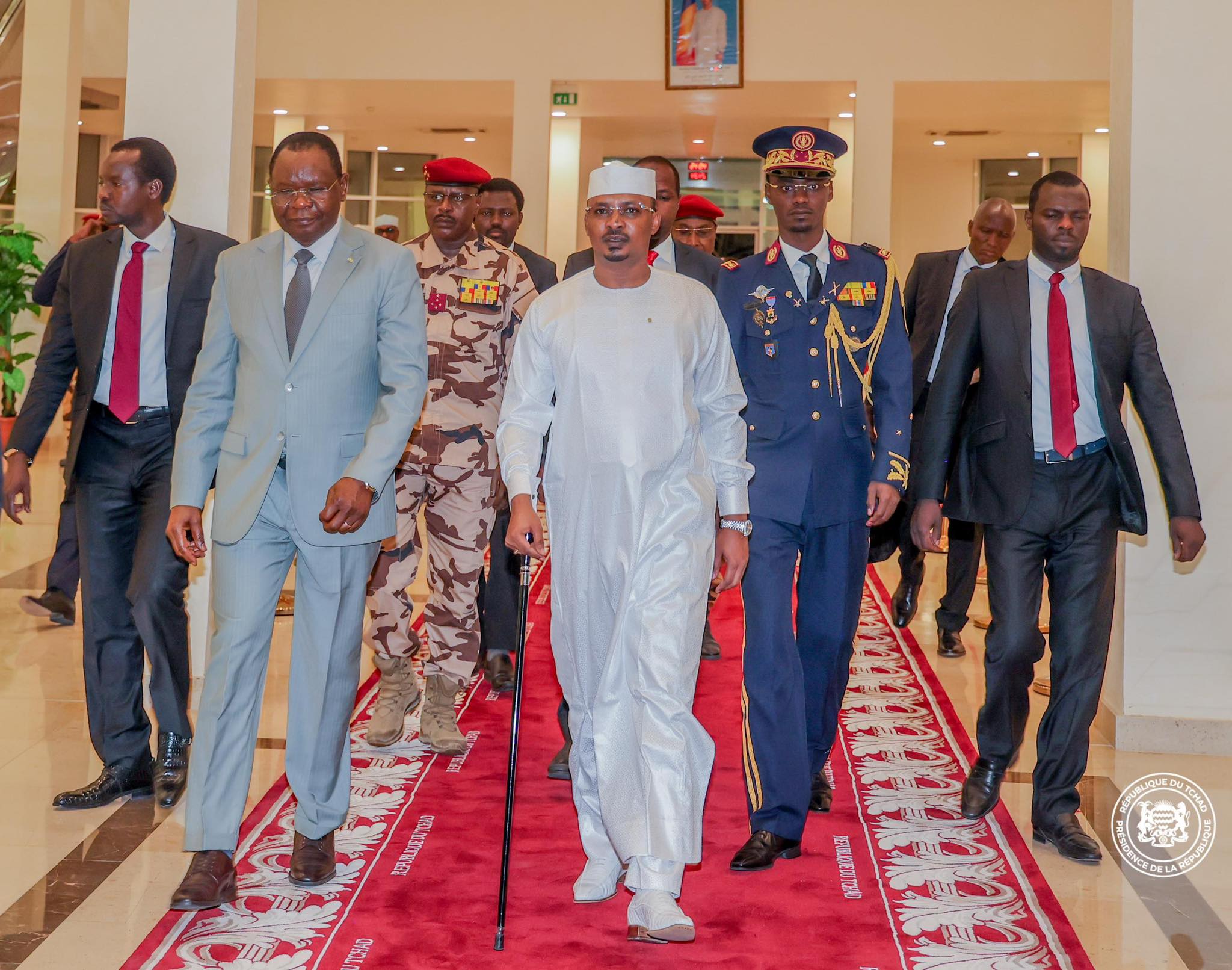 Retour du Président Mahamat Idriss Déby Itno à N’Djaména après une visite d’État en Algérie