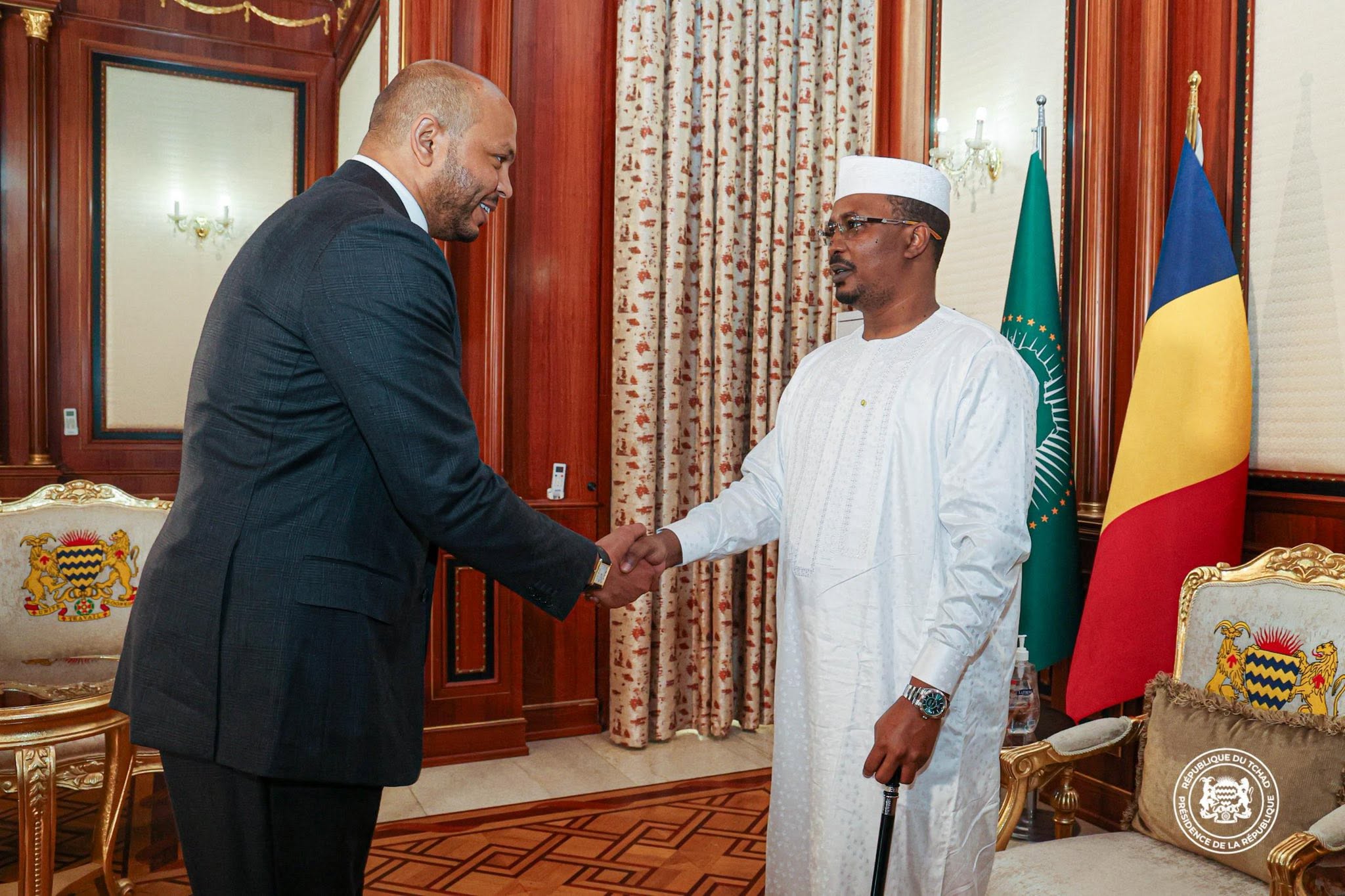 OEACP : Moussa Saleh Batraki reçu par le Président Mahamat Idriss Déby Itno