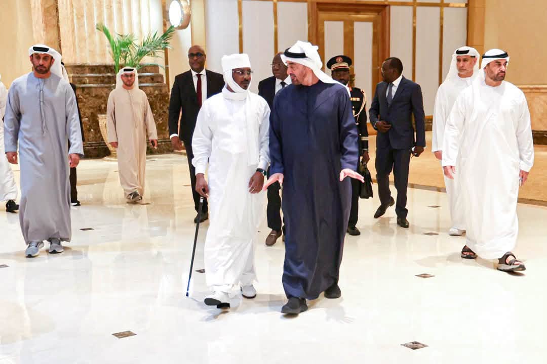 Abu Dhabi : Le Maréchal Mahamat Idriss Déby Itno reçoit le président émirati